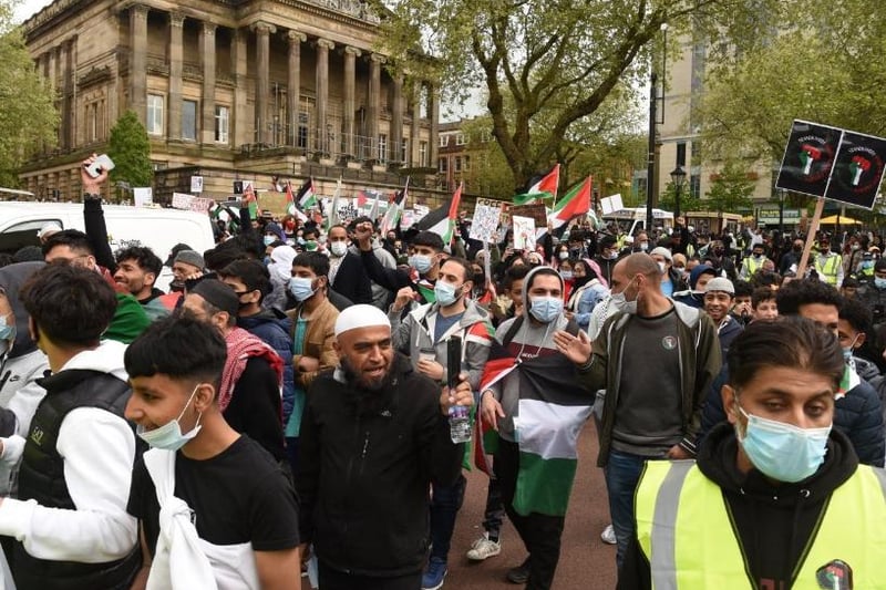 "It is completely unjustifiable. This is why Palestine is close to so many people, not only to the people of Preston, but all over the world."