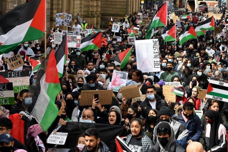 Preston MP Sir Mark Hendrick has written to the Foreign Secretary Dominic Raab to express his concerns about the violence in Gaza. Lancaster and Fleetwood MP Cat Smith attended the rally.