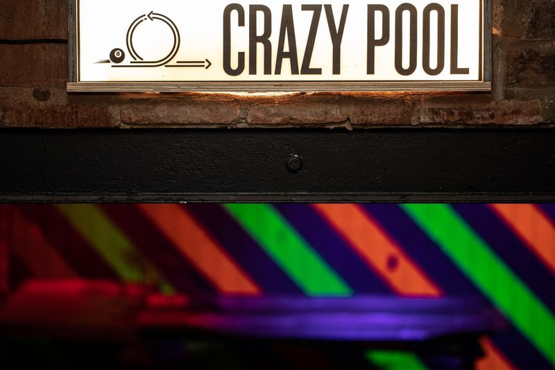 Crazy Pool is a new addition to the venue.