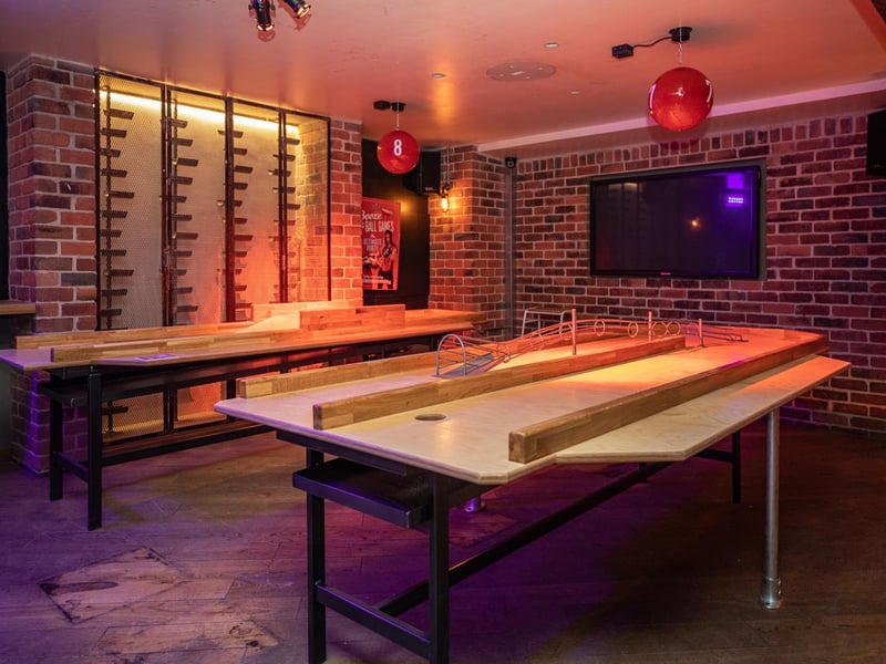The new Crazy Pool course.
