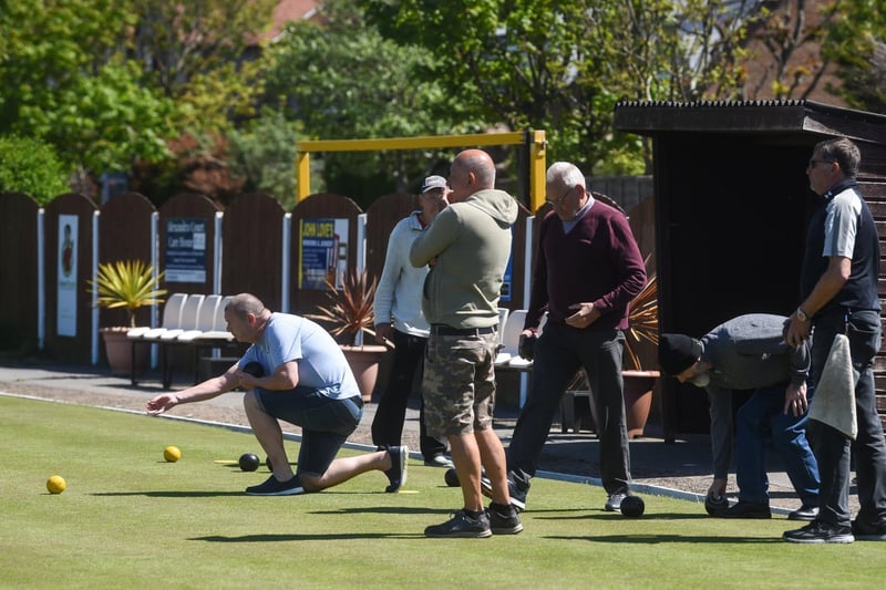 Players welcomed the return of the social side of crown green bowling as well as the competitive aspect