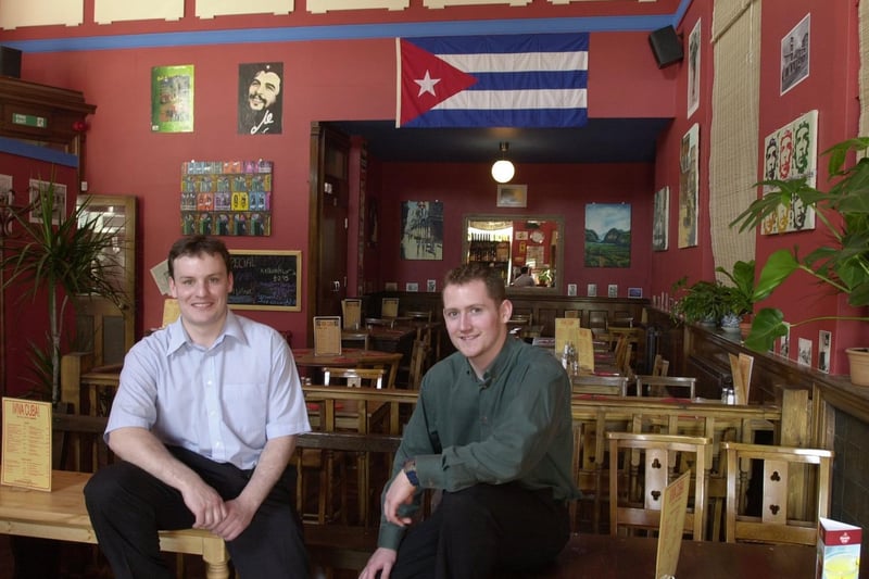 Sebatian McGowan (left) and Michael Cook pictured in their Cuban restaurant on Kirkstall Road.