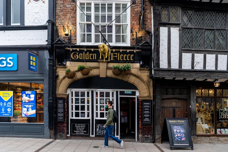 The Golden Fleece dates back to at least the early 16th century - and also claims to be the most haunted pub in York.