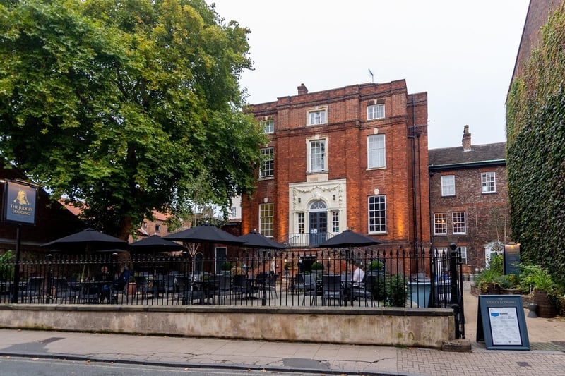 This Grade I listed townhouse was used by judges when they attended Assize Courts in York. It was built in 1711 and is now a hotel as well as a bar