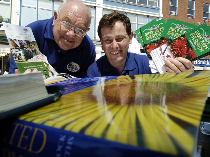 Scarborough’s Garden Roadshow in Westborough with Ron Womack and Roger Burnett.