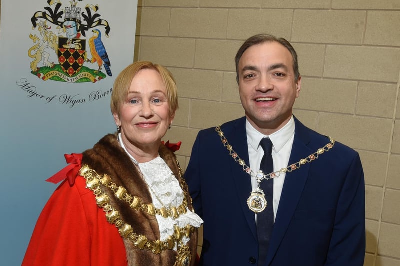 Golborne and Lowton West councillor, Yvonne Klieve, will serve as the new mayor with her husband, Mark, by her side as the mayor’s consort