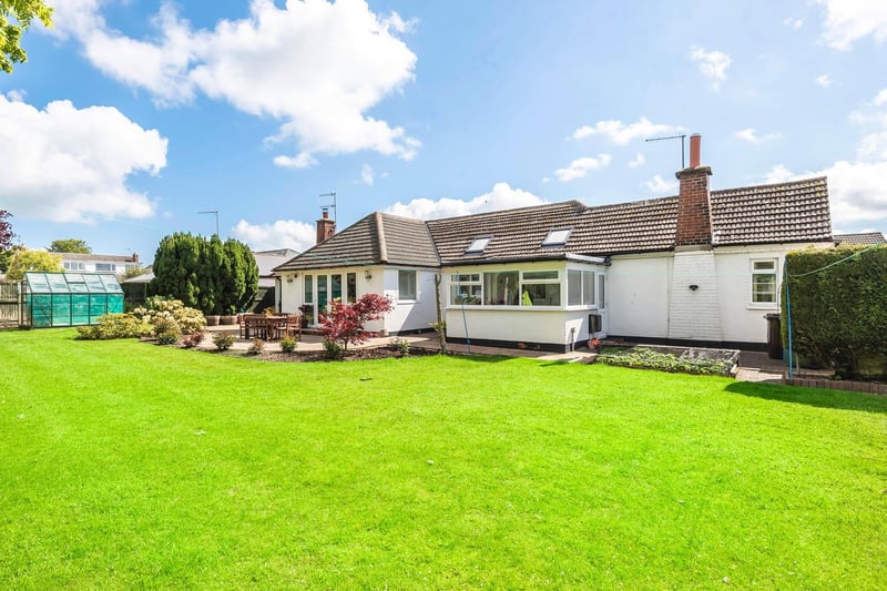 Plenty of garden to enjoy in warmer months of the year with this bungalow