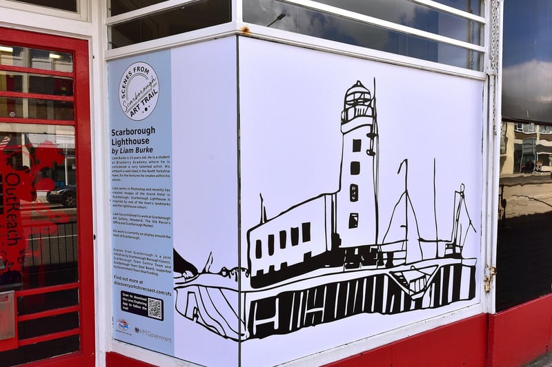 Scarborough Lighthouse by Liam Burke at the Stephen Joseph Theatre.