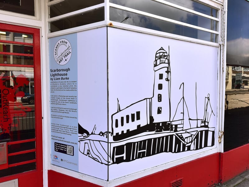 Scarborough Lighthouse by Liam Burke at the Stephen Joseph Theatre.