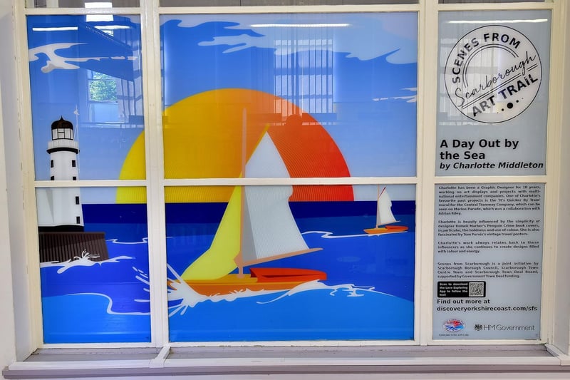 A Day Out by the Sea by Charlotte Middleton at Scarborough Library.
