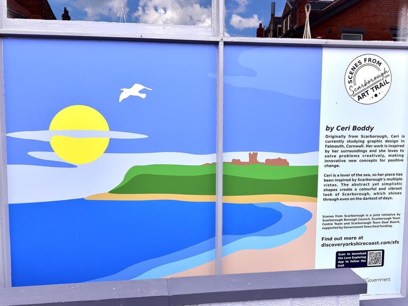 Scarborough Art Trail by Ceri Boddy at Hideout Cafe.