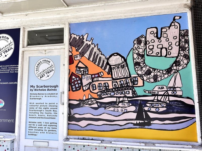 My Scarborough by Nicholas Baines on Queen Street.