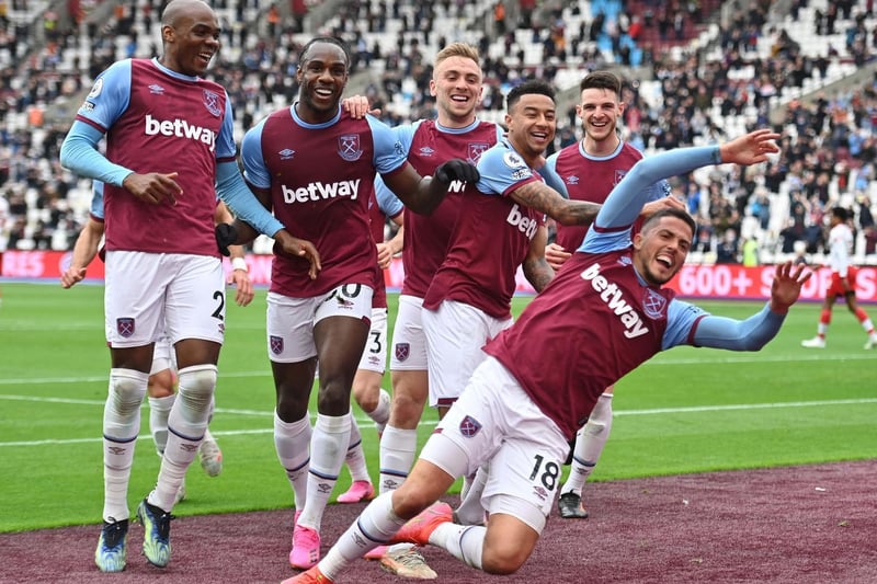 West Ham were paid for 24 games on TV and received £147.4m of Premier League money. However, £3.9m will be paid back in a rebate.