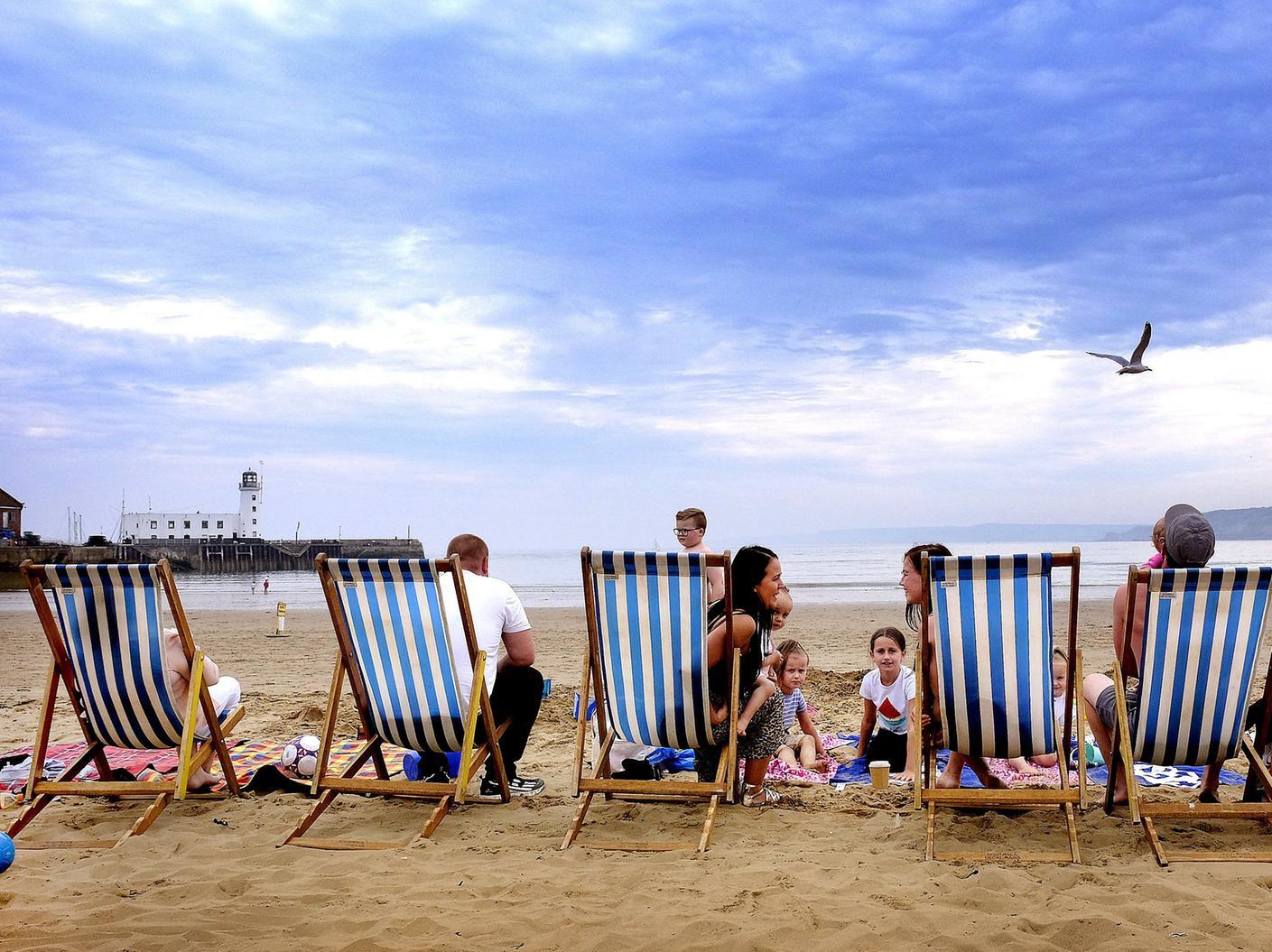 Sunshine on South Bay in Scarborough. Picture: Richard Ponter