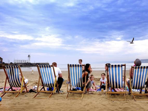Sunshine on South Bay in Scarborough. Picture: Richard Ponter