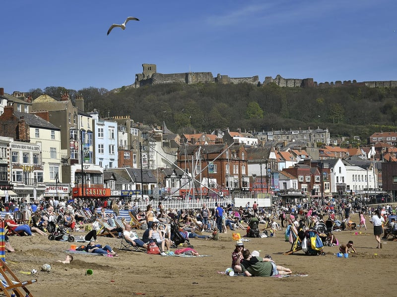 An obvious one, but also pretty unbeatable in the sunshine. Everyone has their favourite beach so whether it’s South Bay, North Bay, Cayton or somewhere else, enjoy yours in the sunshine - don’t forget to cool down with an ice cream!