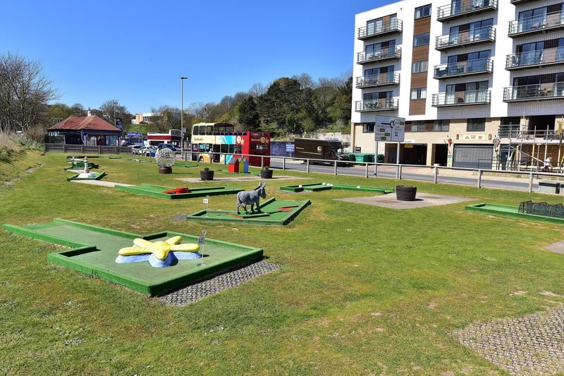 There are several spots to play mini golf in Scarborough - a lovely way to pass an hour and bring out your competitive side.