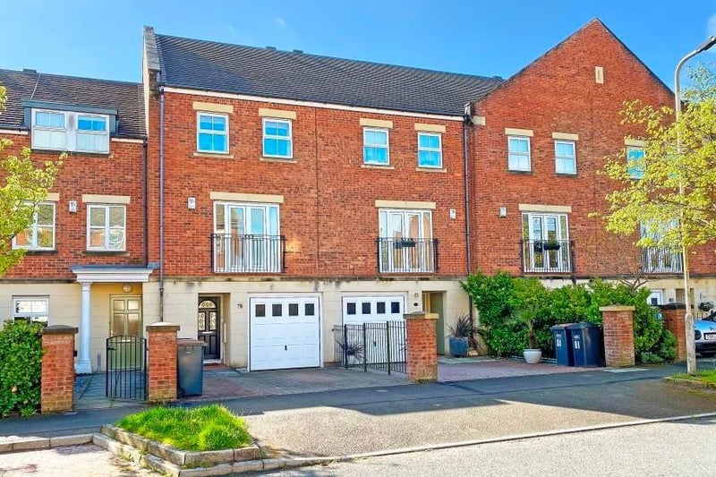 Spacious four-bedroomed town house with an integral garage in this super position close to popular local schooling. 
This attractive town house reveals well-appointed accommodation arranged on three floors and features a Juliet balcony.
To the rear of the property there is a good sized garden and there is off street parking to the front leading to the integral garage with up and over garage door.
On the market for 389,950 with Verity Frearson.