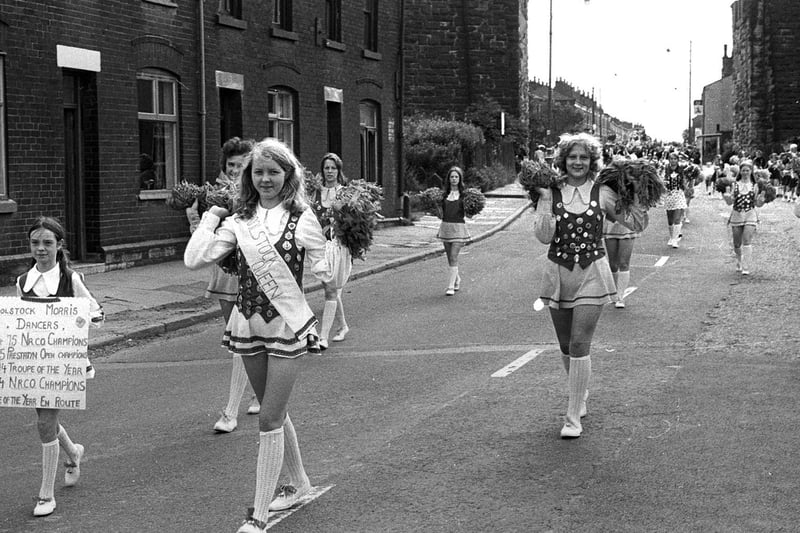 Hindley Green Bethel Independent Methodist Church gala day parade in 1974