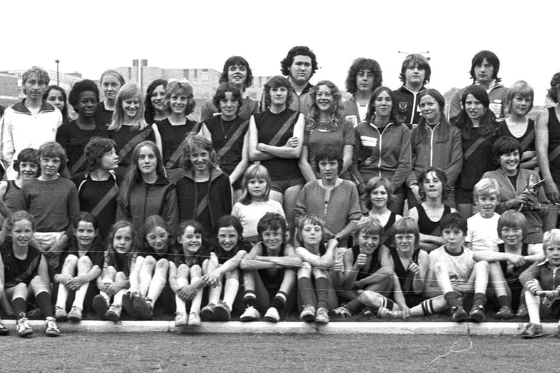 Wigan Harriers athletes and runners in 1974
