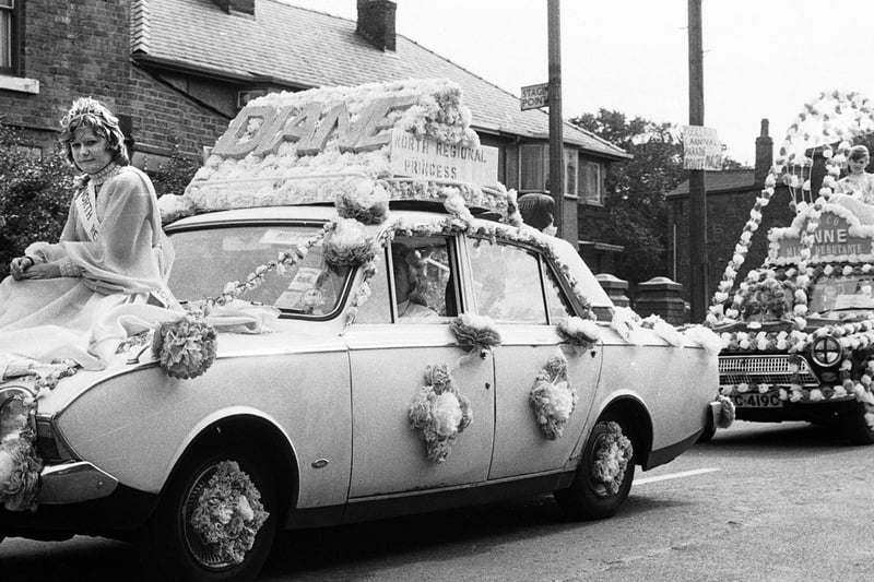 Hindley Green Bethel Independent Methodist Church gala day parade in 1974