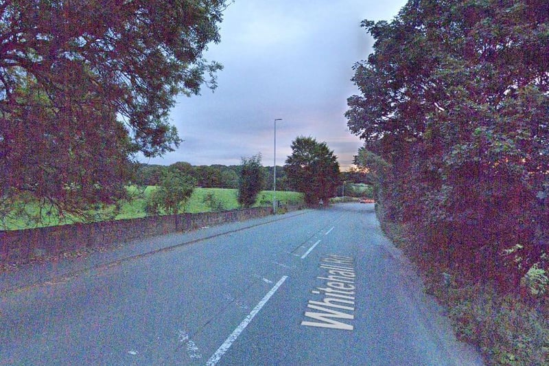 A58 Whitehall Road - between 174m East of Syke Lane and 246m West of Huddersfield Road