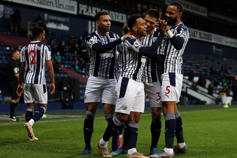 The Baggies will head back to the Championship earning a hefty fee. They will only pay back £700,000 and were paid for 13 TV games.