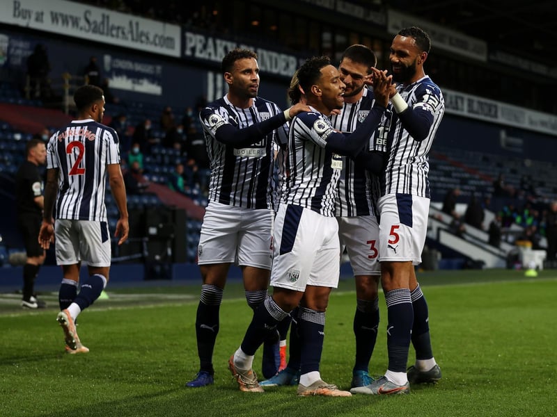 The Baggies will head back to the Championship earning a hefty fee. They will only pay back £700,000 and were paid for 13 TV games.