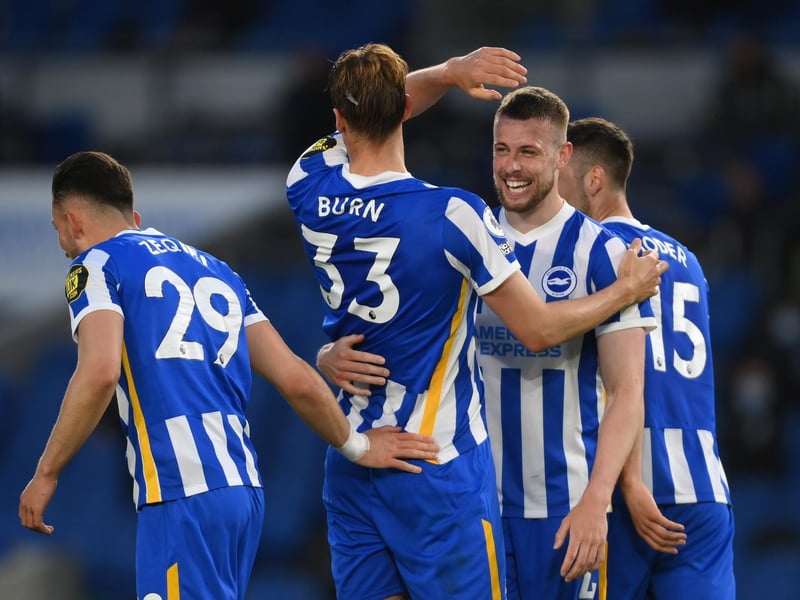 The Seagulls earned £111.3m and will pay back £3.8m. They were shown on 14 occasions.