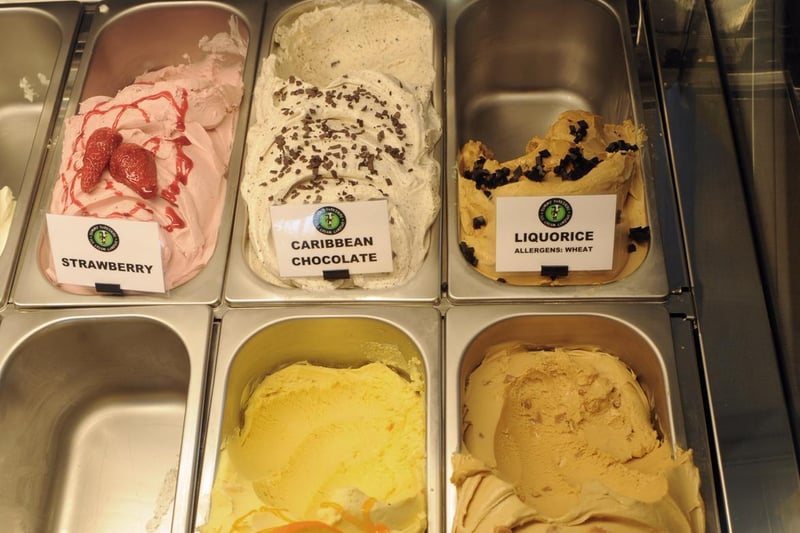 This award-winning parlour tops the rankings thanks to what customers say is gorgeous, creamy ice cream. They get extra marks for dairy free options too. Delph House, Farm High Flatts, Huddersfield, HD8 8XY.