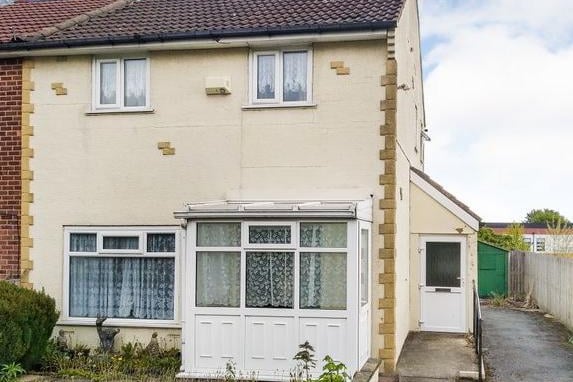 A three bedroom semi detached house that benefits from both a front and rear garden. In need of modernisation. Vacant.