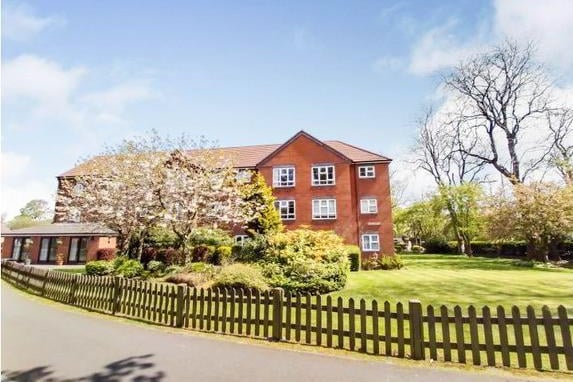 Set on the ground floor with lovely views of the gardens. With electric storage heating and PVCu double glazing.

Accommodation includes a hallway with double storage cupboards, a generous lounge, a fitted kitchen, a double bedroom and a practical shower room.

Priced to reflect some updating.