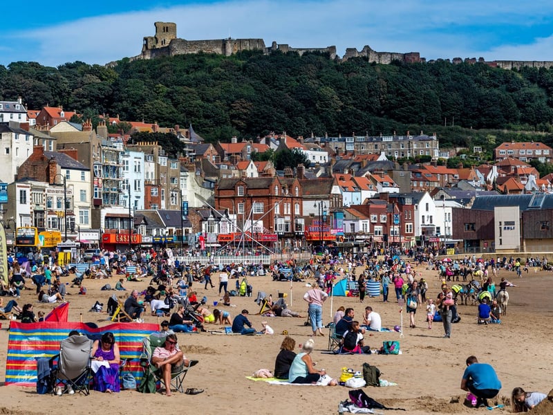 Many people enjoyed South Bay in the sunshine.