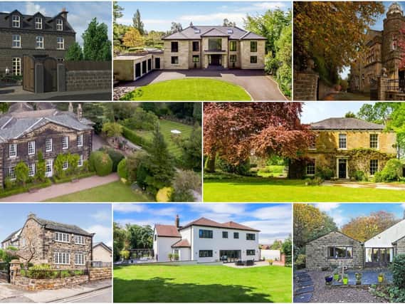 Magnificent mansions, cottages and hidden gems are among the priciest properties on the market in Wakefield.