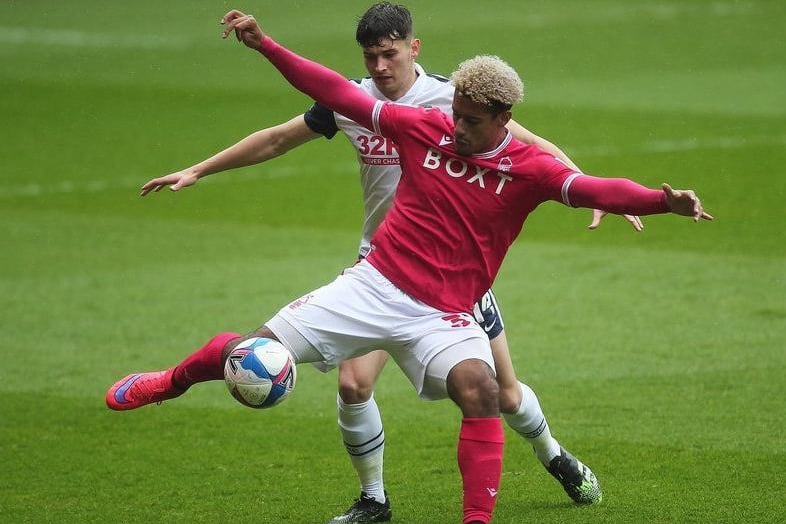 Nottingham Forest striker Lyle Taylor is attracting the interest of Blackburn and Barnsley. He only joined Forest last summer from Charlton. (Various)

Photo: Camerasport