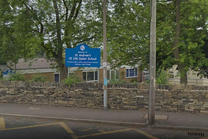 St Andrew's CofE (VA) Junior School has 3 classes with 31+ pupils in it. This means 93 pupils are in larger classes and taught by one teacher.