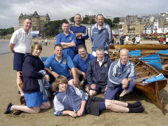 Whitby Fishermen rowing team.