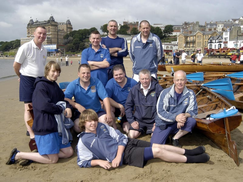 Whitby Fishermen rowing team.