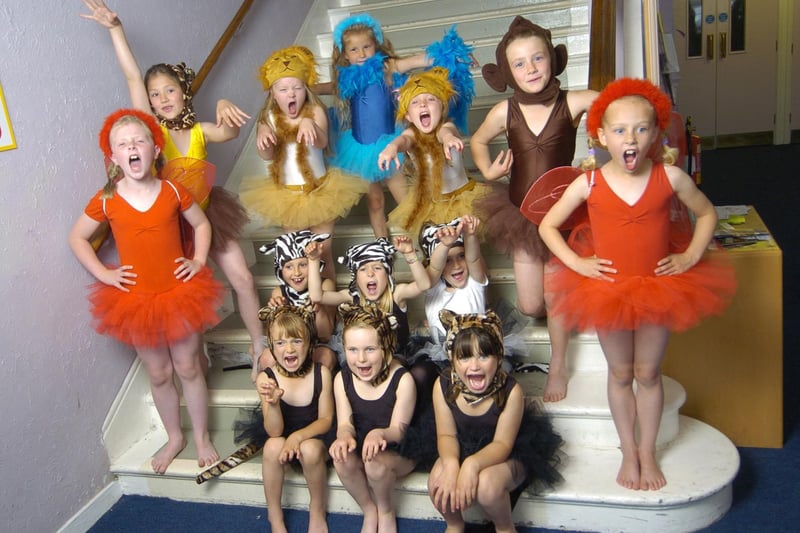 The Jazz Babies, part of the Dance Deal, get set to perform at Whitby Pavilion.