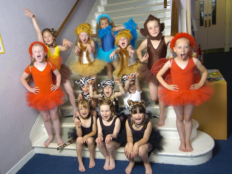 The Jazz Babies, part of the Dance Deal, get set to perform at Whitby Pavilion.
