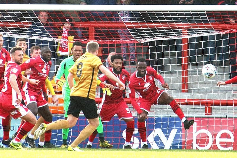 Morecambe drew against Crewe Alexandra in their final home match of the 2019/20 season