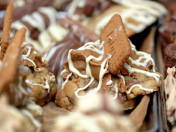 A taste of the cookies on offer...