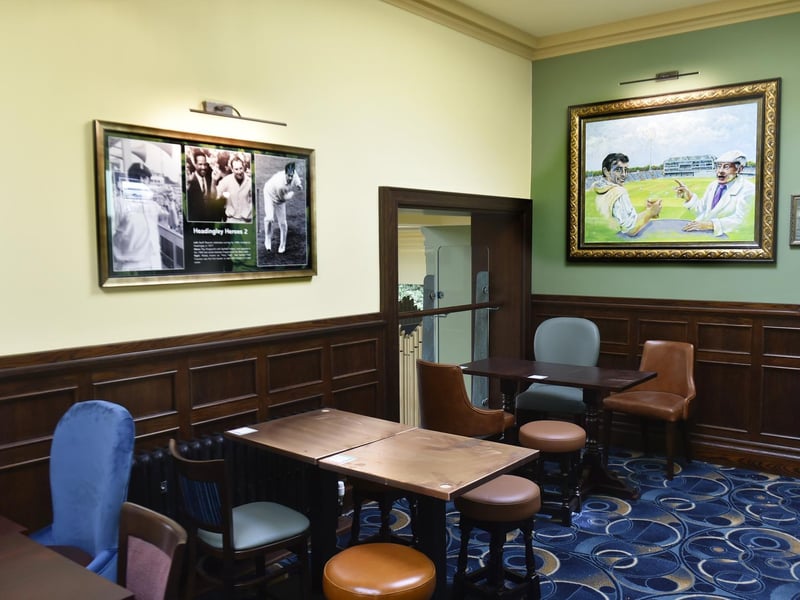 Historical photos and details of local history, as well as artwork and images of local scenes and characters of the area, are displayed in the pub, together with information boards relating to events.