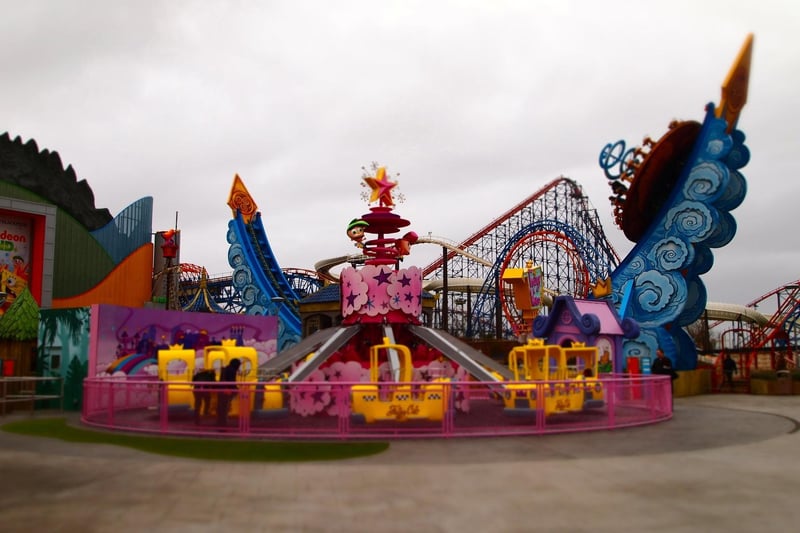 Nickelodeon Land at Blackpool Pleasure Beach is loaded with 12 fantastic rides.