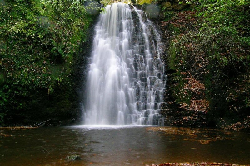 Not far from Whitby is this idyllic spot in the North York Moors secluded and surrounded by woodland. It has a 10m waterfall and deep plunge pool underneath which is a perfect spot for some light wild swimming.