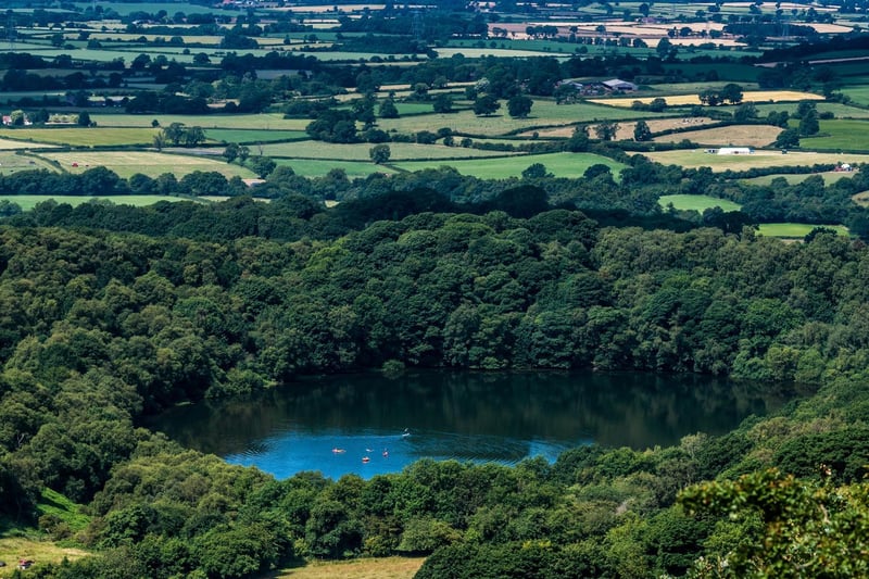 Named by The Times as one of the UK’S top 20 natural swimming locations, this lake near Sutton Bank is a breathtaking place to swim. The water is calm, still and warm, although can house leeches.