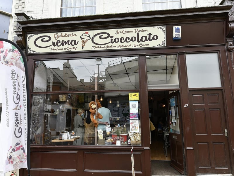 Crema e Cioccolato on Newborough is ranked number 2.