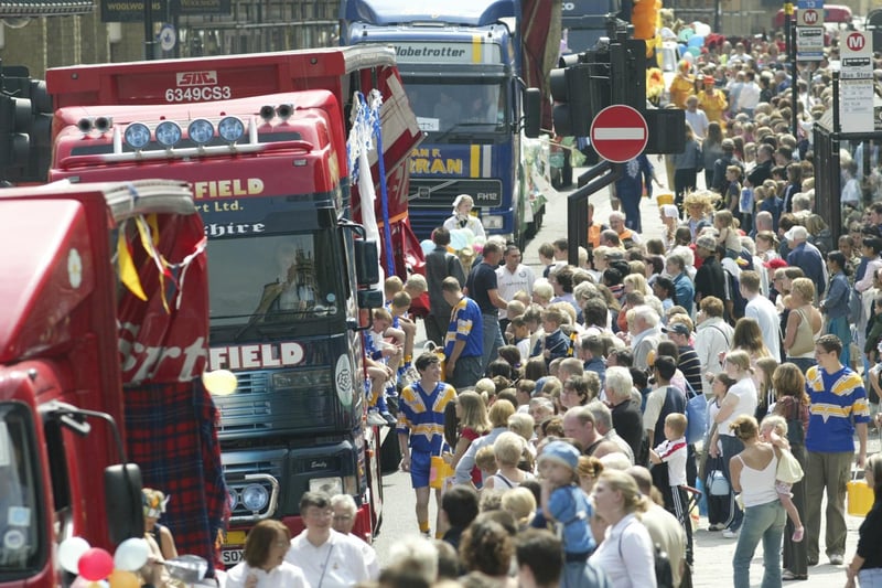 Procession back in 2003.