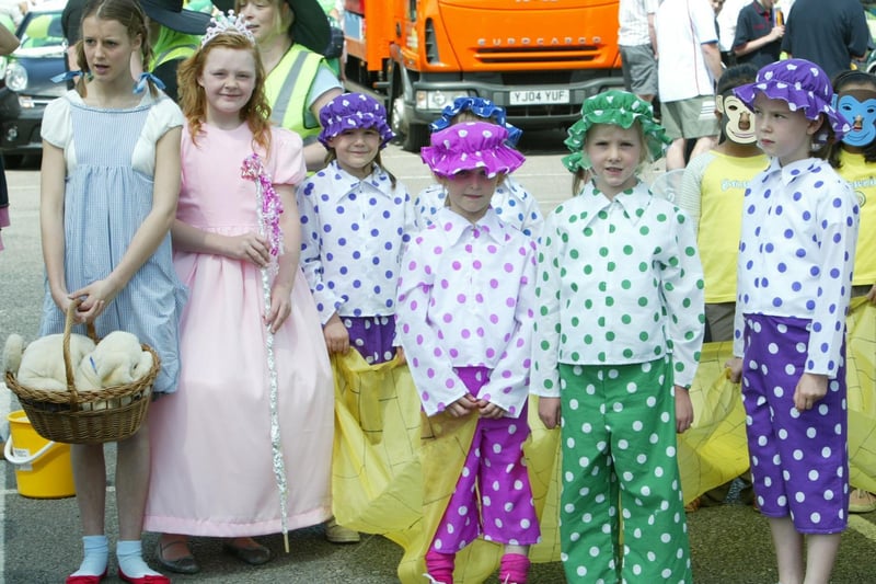 Kingston District Girl Guides as Wizard of Oz back in 2009.