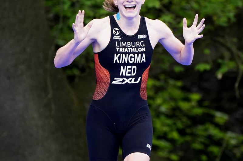 Netherland's Maya Kingma wins (photo: PA Wire/ Danny Lawson)